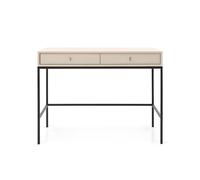 Console 2 tiroirs pieds métal noir 104 cm - ROSALIA