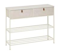 Console 2 Tiroirs Tissa 100cm Beige
