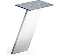 Console 60° KORFU 2 inclinée couleur inox H 170 mm / Console de bar