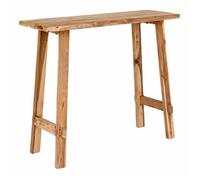 Console 90x30x80 cm en teck naturel
