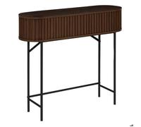 Console Alcôve rectangulaire 30x100cm marron - Atmosphera Créateur d'intérieur