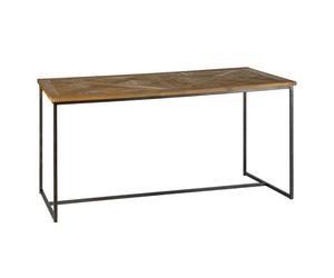Console - ATMOSPHERA - Corte Marron - Style Industriel - Loft - Dimensions 120 cm x 40 cm x 80 cm