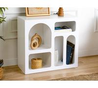 Console avec 5 niches - Blanc - LUELA