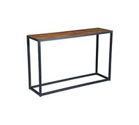 Console avec Plateau en Bois et Structure en Acier - BOSQUE -
