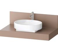 Console Balcoon Duravit rectangulaire, 1 découpe au centre , 1000x550x370mm, BA90570IFIF0000