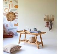 Console Basse Enfant En Bois De Teck 110 Pampa Naturel TU