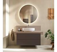 Console Balcoon Duravit rectangulaire, 1 découpe au centre , 1200x550x370mm, BA90580IFIF0000, Couleur: Ombrelle