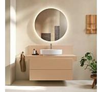 Console Balcoon Duravit rectangulaire, 1 découpe au centre , 1200x550x370mm, BA90580IHIH0000