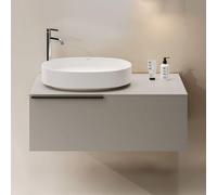 Console de lavabo Kludi ICOS, 100,3 cm, avec vasque intégrée
