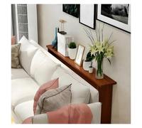 Console de rangement pour entrée, table d'appoint étroite, étagère de rangement pour comble-espace entre canapés, console fine en bois de 1,6 cm d'épaisseur, 70 à 120 cm, imperméable et rési