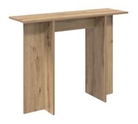 Console d'entrée - Table console chêne artisanal - vidaXL - bois d'ingénierie - 100 x 30 x 75 cm - capacité 60 kg 7260851
