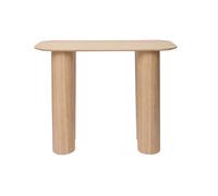 Console design en bois clair L100 cm FOLEEN