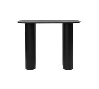 Console design en bois noir L100 cm FOLEEN