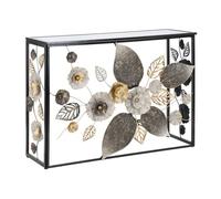 Console Design en Métal ""Flora"" 111cm Multicolore