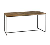 Console design industriel Corte - L. 110 x H. 79 cm- Marron