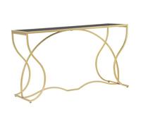 Console Design ""Sunshine"" 130cm Noir & Or