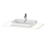 Console Duravit Happy D.2 Plus, 1000x550 mm, 1 découpe, pour meuble sous-lavabo HP4941, HP4961, HP4971, HP031E08484, Couleur: Blanc super mat Décor