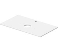 Console Duravit Sivida, 1 découpe au centre, 880x500mm, 2670013200, Couleur: Soie matte blanche