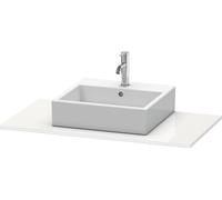 Console Duravit XSquare, 1 découpe, 1000x16x550mm, XS060E08585, Couleur: Laque brillante blanche