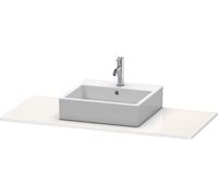 Console Duravit XSquare, 1 découpe, 800x16x550mm, XS060D08585, Couleur: Laque brillante blanche