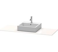 Duravit Console XSquare XS060GR9898 140×55×1,6 cm avec découpe droite Bleu nuit satiné