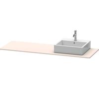 Console Duravit XSquare, 1 découpe à droite, 1600x16x550mm, XS060HR8383