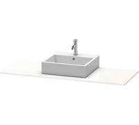 Console Duravit XSquare, 1 découpe à gauche, 1400x16x550mm, XS060GL6060
