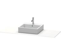 Console Duravit XSquare, 1 découpe au centre, 1400x16x550mm, XS060GM8484