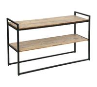 Console Edena - 2 Plateaux - Bois d'Acacia