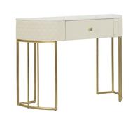 Console effet matelassé Sharon 100 x 40 x 75 cm