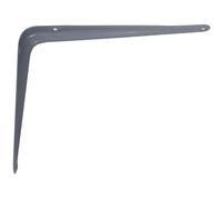Console emboutie 125x150mm acier gris
