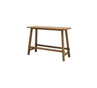 Console en bois de manguier beige, droit, entrée/salon - Chehoma, Hazor - 110x40x75 cm