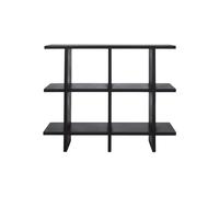 Console en bois de manguier noir, avec rangement, droit - House Doctor, Set - 100x25x80 cm