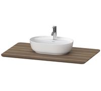 Duravit Luv console de lavabo LU946407777 98,8 x 59,5 cm, en bois massif, avec 2000 , noyer