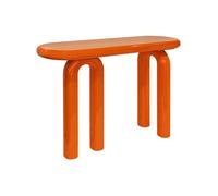 Console en MDF - Orange laqué - ZESTORIO