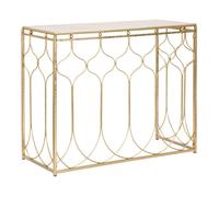 Console en métal doré Arab 96.5 x 41 x 78 cm