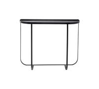 Console en métal noir, 1 tablette, moderne - Bloomingville, HARPER - 100x30x80 cm