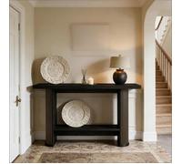 Console Étroite pour Entrée, Couloir et Salon, Table d’Appoint Gain de Place en Bois - TCQPZ - Moderne, Noir