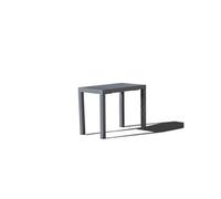 Olhao console extensible 2 à 6 places en aluminium