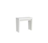 Console extensible 90x40/196 cm Spimbo Small Frêne Blanc -