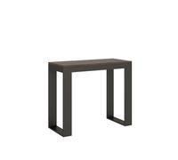 Console extensible 90x40/196 cm Tecno Small Evolution Structure anthracite