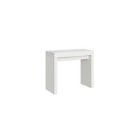 Console extensible 90x40/300 cm Roxell Frêne Blanc -