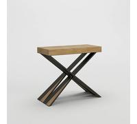 Console extensible 90x40-300cm table à manger Diago Premium Oak