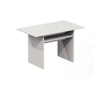 Console extensible lavande, Table à manger avec ouverture pliante, Console polyvalente extensible, 120x70h75 cm, Blanc
