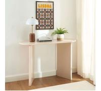 Console KARIA effet laqué beige