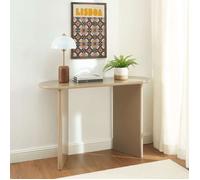 Console KARIA effet laqué caramel - Marron