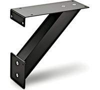 Console KRETA 3 oblique en NOIR mat / Tradur / Console de cuisine / Console de comptoir