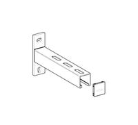 Console murale AK 41x41x2 perforée Lg 320mm Sikla