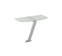 Console murale coloris alu-brillant - Dim : L 50 x P 30 x H 41 cm - -