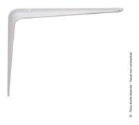 Console murale emboutie en acier 150x200 mm pour maintenir des étagères - TORBEL - 8021150